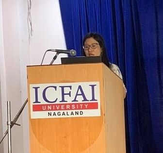 Dr Khrukulu Khusoh, Asst Professor from Department of Political Science, IUN.